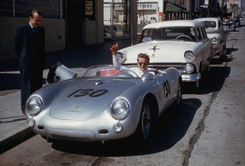 Porsche 550 in der Popkultur - James Dean